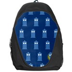 glitter tardis Backpack Bag