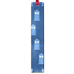 glitter tardis Large Book Mark