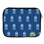 glitter tardis Apple iPad Zipper Case