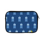 glitter tardis Apple iPad Mini Zipper Case