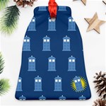 Tardis Doctor Who Bell Ornament (Two Sides)