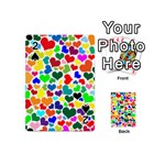 Valentine Rainbow Hearts Playing Cards 54 (Mini)