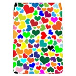 Valentine Rainbow Hearts Removable Flap Cover (L)