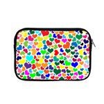 Valentine Rainbow Hearts Apple MacBook Pro 15  Zipper Case