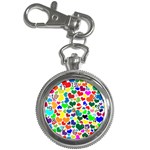 Valentine Rainbow Hearts Key Chain Watch