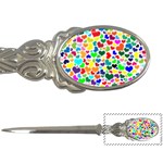 Valentine Rainbow Hearts Letter Opener