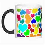 Valentine Rainbow Hearts Morph Mug