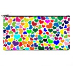 Valentine Rainbow Hearts Pencil Case