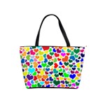 Valentine Rainbow Hearts Classic Shoulder Handbag