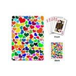 Valentine Rainbow Hearts Playing Cards (Mini)