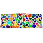 Valentine Rainbow Hearts Body Pillow Case (Dakimakura)