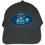 blue Cheshire Cat Black Cap