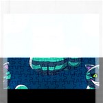 blue Cheshire Cat Jigsaw Puzzle (Rectangular)