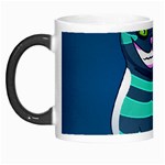 blue Cheshire Cat Morph Mug