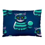 blue Cheshire Cat Pillow Case