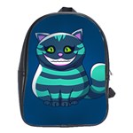 blue Cheshire Cat School Bag (Large)