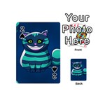 blue Cheshire Cat Playing Cards 54 (Mini)