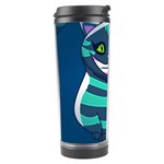 blue Cheshire Cat Travel Tumbler