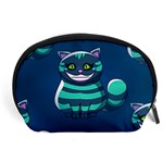 blue Cheshire Cat Accessory Pouch (Large)