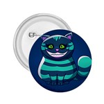 blue Cheshire Cat 2.25  Button