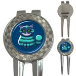 blue Cheshire Cat 3-in-1 Golf Divot