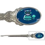 blue Cheshire Cat Letter Opener