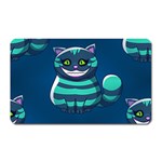 blue Cheshire Cat Magnet (Rectangular)