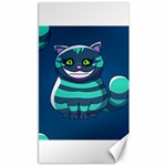 blue Cheshire Cat Canvas 40  x 72 