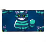 blue Cheshire Cat Pencil Case