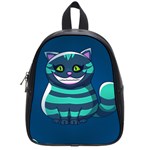 blue Cheshire Cat School Bag (Small)