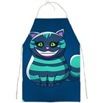 blue Cheshire Cat Full Print Apron