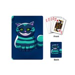 blue Cheshire Cat Playing Cards (Mini)