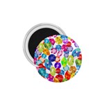 rainbow rhinestones 1.75  Magnet