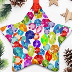 rainbow rhinestones Ornament (Star)