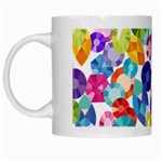 rainbow rhinestones White Mug