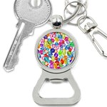 rainbow rhinestones Bottle Opener Key Chain