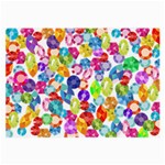 rainbow rhinestones Large Glasses Cloth