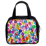 rainbow rhinestones Classic Handbag (Two Sides)