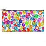 rainbow rhinestones Pencil Case