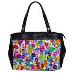 rainbow rhinestones Oversize Office Handbag