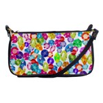 rainbow rhinestones Shoulder Clutch Bag