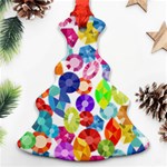 rainbow rhinestones Ornament (Christmas Tree) 