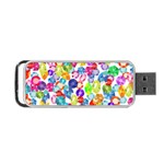 rainbow rhinestones Portable USB Flash (One Side)