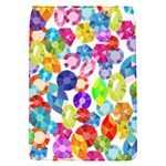 rainbow rhinestones Removable Flap Cover (S)