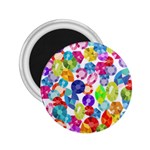 rainbow rhinestones 2.25  Magnet