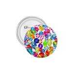 rainbow rhinestones 1.75  Button