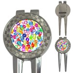 rainbow rhinestones 3-in-1 Golf Divot