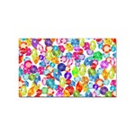 rainbow rhinestones Sticker (Rectangular)