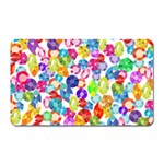 rainbow rhinestones Magnet (Rectangular)