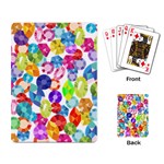 rainbow rhinestones Playing Cards Single Design